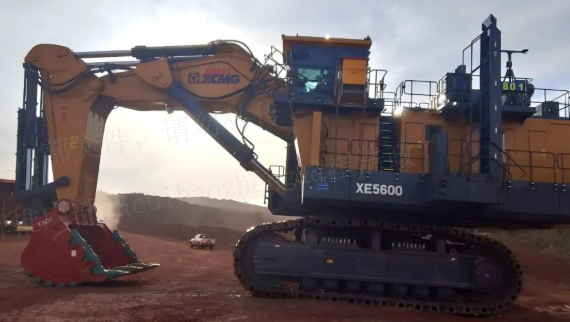 在南美，为南美——徐工XE5600助力当地矿业开发