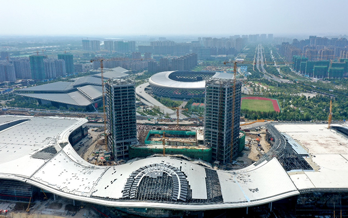 全国第四、江苏第一 徐工助建家乡新地标